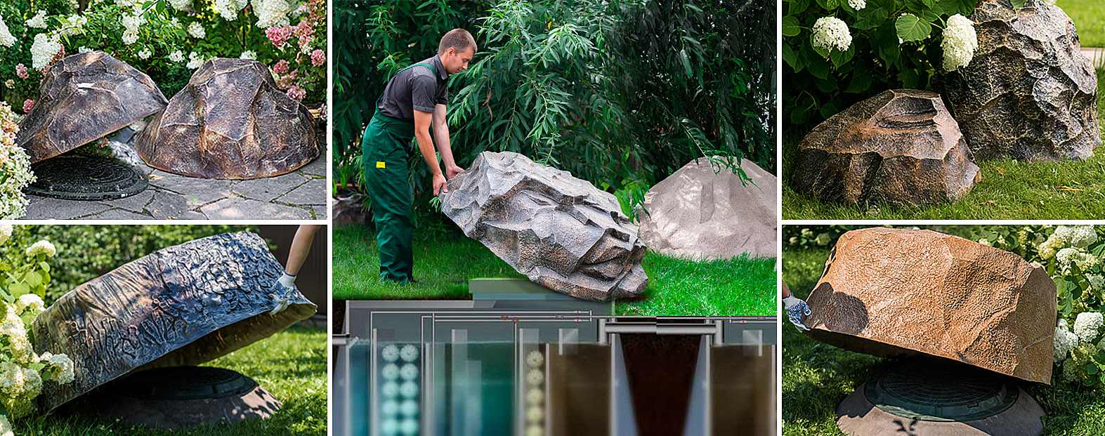 Камни для участка