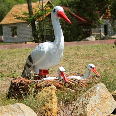 Гнездо с аистами F07735 Гнездо с аистами F07735